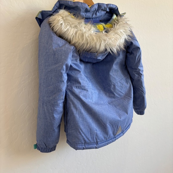 L.L.Bean Maine Mountain Parka , ski resort, size M 10/12, Blue - Picture 12 of 12